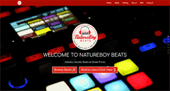 Desktop Screenshot of natureboybeats.com